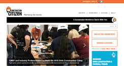 Desktop Screenshot of constructioncitizen.com